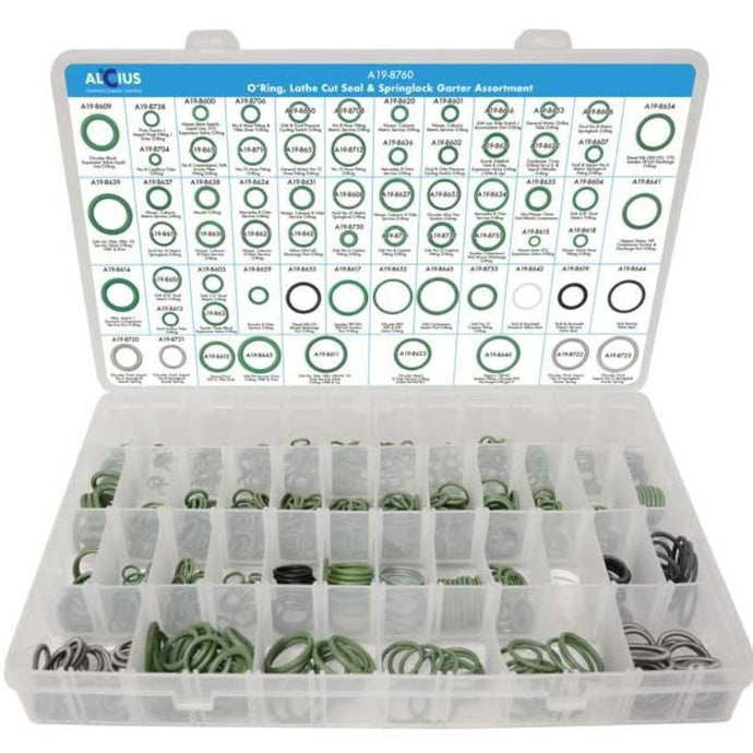 Alcius Master O-Ring Kit 670 Pieces - A19-8760